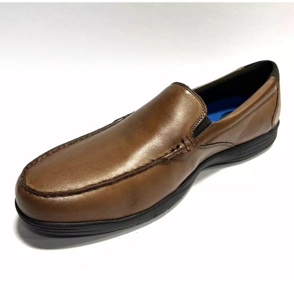 Nunn Bush Men’s Sumter Moc Slip-On Loafers Tan, Size 12 M. main image 4